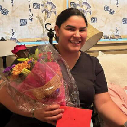 Desiree Cruz, November 2023 Caregiver of the Month