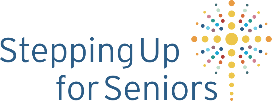 Stepping Up for Seniors logo