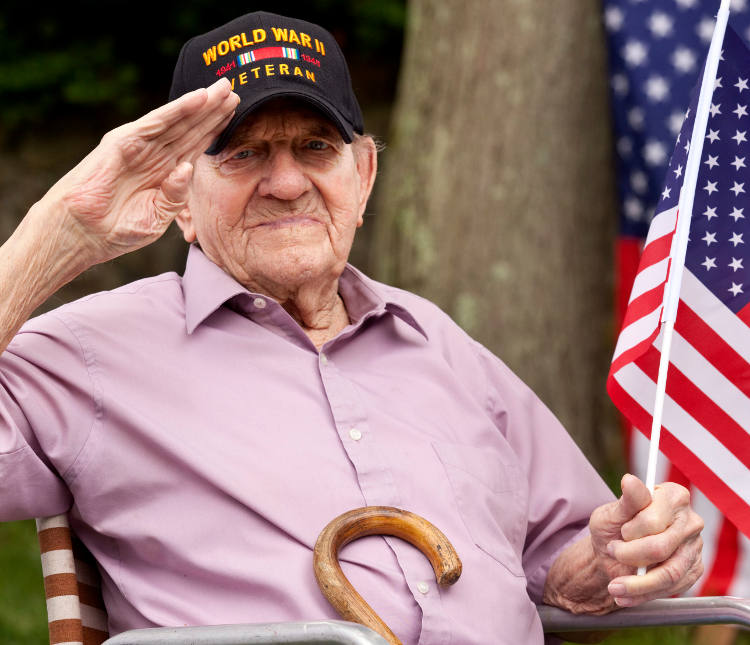 Senior care for veterans ensures comfort and assistance in their daily life.