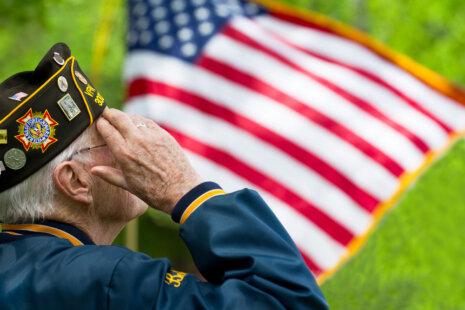 In-home care for veterans, ensures their comfort and respecting their service history.