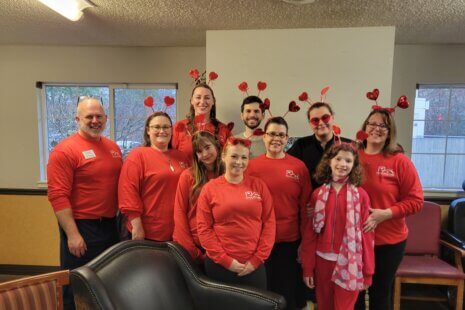 Visits and Valentines