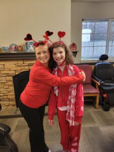 Visits and Valentines